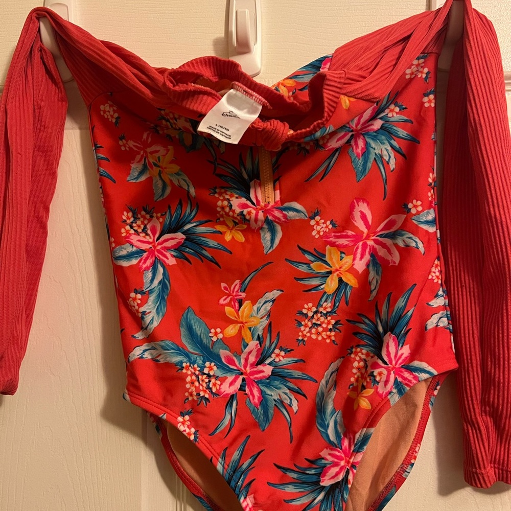 Art Class Tropical Floral Swimsuit